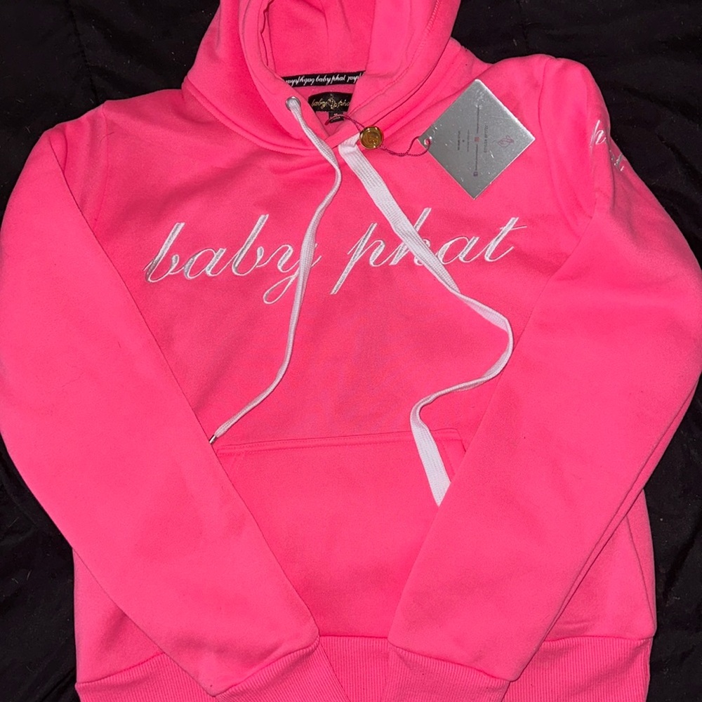 Baby phat pink hoodie